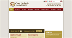 Desktop Screenshot of crosscatholic.org