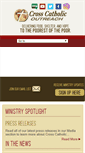Mobile Screenshot of crosscatholic.org